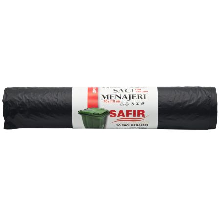 Saci menajeri SAFIR, 120 L, 10 buc/rola