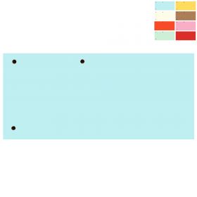 Separatoare biblioraft, 3 perforatii, 100 file/set