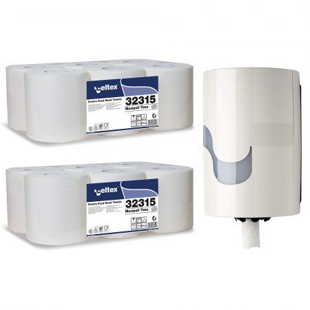 Prosoape hartie CELTEX 32315 Maxipull Time si dispenser 92320
