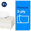 Servetele cutie, 2 straturi, 100 buc/set, TORK Extra Soft Premium F1