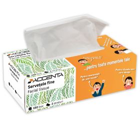 Servetele cutie, 2 straturi, 150 buc/set, ACCENTA