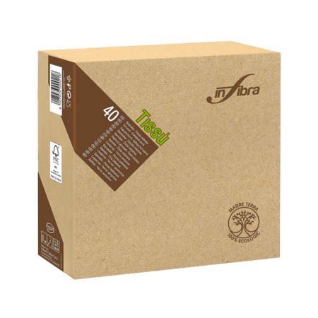 Servetele masa ecologice, 37x37.5 cm, 1/4, CELTEX Madre Terra