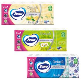 Servetele nazale ZEWA Deluxe, 3 straturi, 10 buc/set