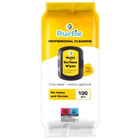 Servetele umede cu otet si bicarbonat PURFIX Big Size, 100 buc/pachet