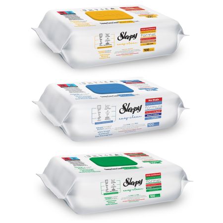Servetele umede cu otet si bicarbonat SLEEPY, 100 buc/pachet