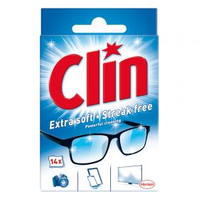 Servetele umede ochelari CLIN, 14 buc/set