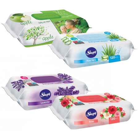 Servetele umede SLEEPY, 120 buc/pachet