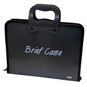 Servieta A4 din plastic cu maner si fermoar CENTRUM