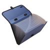 Servieta din plastic cu burduf expandabil, 13 compartimente DELI New York 5556