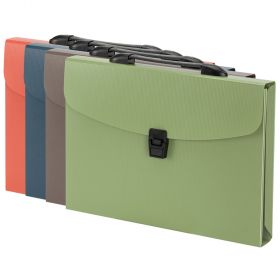 Servieta din plastic cu burduf expandabil, 13 compartimente DELI New York 5557