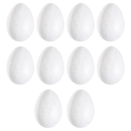 Oua polistiren 6 cm, 10 buc/set, DACO