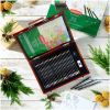 Set desen DERWENT Academy, 27 piese/cutie lemn