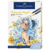 Set desen FABER-CASTELL Goldfaber Sketch Romantic Manga, 11 piese/cutie, FC164701