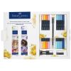 Set desen FABER-CASTELL Goldfaber Sketch Romantic Manga, 11 piese/cutie, FC164701