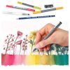 Set markere tip acuarela cu creion STAEDTLER Floral Watercolour, 12 piese