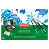 Set pictura acuarela DERWENT Academy Watercolour, 20 piese/cutie lemn