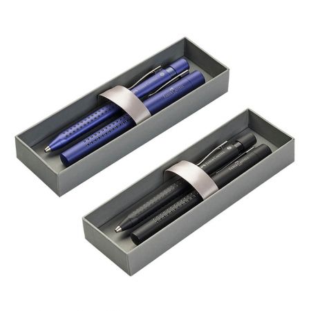 Set cadou stilou si pix Faber-Castell Grip 2011