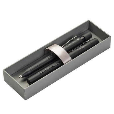 Set cadou stilou si pix Faber-Castell Grip 2011