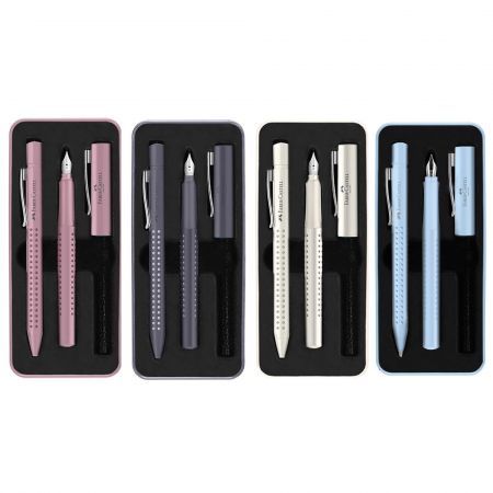 Set cadou stilou si pix Faber-Castell Grip 2010