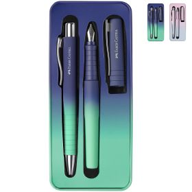 Set cadou stilou si pix FABER-CASTELL Poly Flow