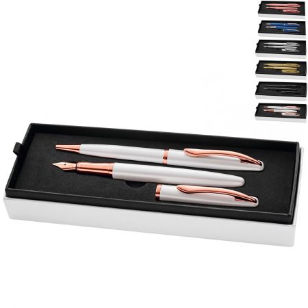 Set stilou si pix PELIKAN Jazz Noble Elegance + cutie cadou