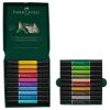 Marker cu 2 capete FABER-CASTELL Pitt Artist Pen Dual, FC162020, 20 buc/set
