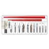 Set 2 tocuri cu 11 penite STANDARDGRAPH Calligraphy Drawing 1