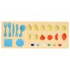Plastilina 6 culori/set, 240 g, cu 19 accesorii modelaj, DELI Veggie