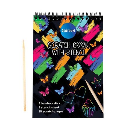 Scratch book dimensiuni 140 x 100 mm, Centrum