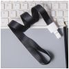 Snur textil pentru ecuson, 1.5 cm, cu agatatoare UHOO 6768