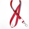 Snur textil pentru ecuson, 1.5 cm, cu carabina UHOO 6742