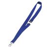 Snur textil lat pentru ecuson, 2 cm, cu carabina si clema, DURABLE
