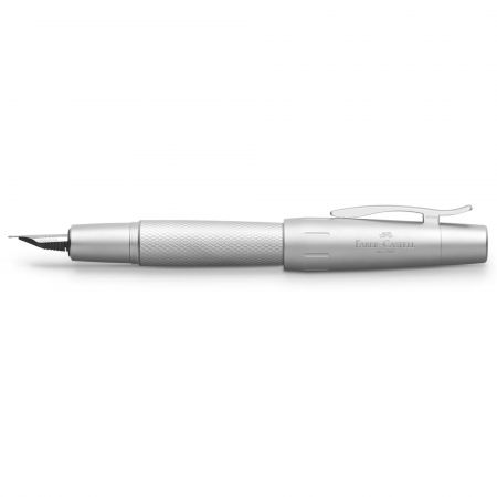 Stilou de lux FABER-CASTELL E-Motion Pure Silver