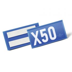 Buzunar logistic autoadeziv 100x38 mm, DURABLE, 50 buc/set