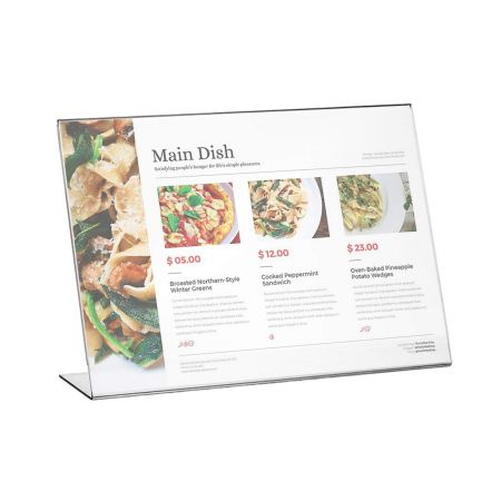 Suport meniuri tip L, A4