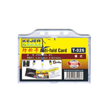 Suport carduri orizontal, 85x54 mm KEJEA T-026H