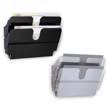 Suport perete pentru documente landscape, DURABLE Flexiplus 2