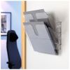 Suport de perete pentru documente, 2xA4 landscape, DURABLE Flexiplus 2