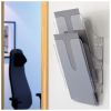 Suport de perete pentru documente, 2xA4 portrait, DURABLE Flexiplus 2