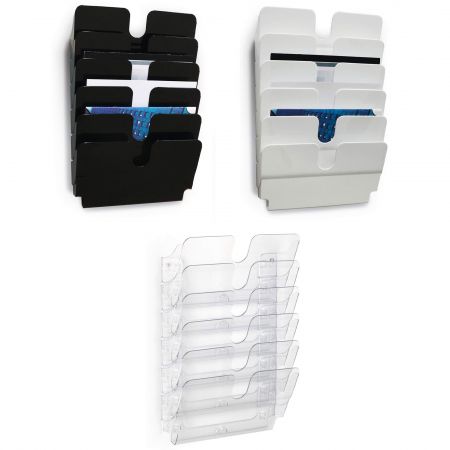 Suport perete pentru documente, landscape, DURABLE Flexiplus 6