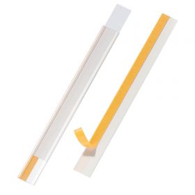 Suport etichete raft, autoadeziv, 20x200 mm, DURABLE Scanfix, 50 buc/set