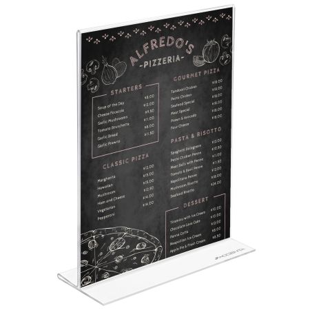 Suport meniu restaurant A5