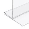 Display plastic pentru prezentare forma T, A5, transparent, portrait ACCENTA