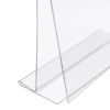Display plastic pentru prezentare forma T, A5, transparent, portrait ACCENTA