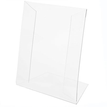 Display plastic pentru prezentare forma L, A4, transparent