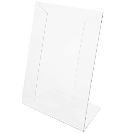 Display plastic pentru prezentare forma L, A5, transparent