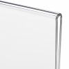 Display plastic pentru prezentare forma T, A4, transparent, portrait ACCENTA