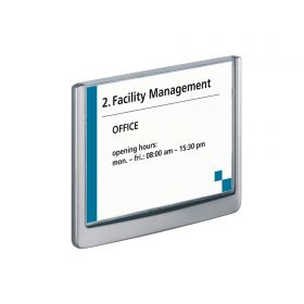 Suport pentru nume, semnalizare usa, 105.5 x 149 mm, DURABLE Click Sign 4861