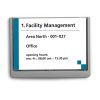 Suport pentru nume, semnalizare usa, A5, DURABLE Click Sign 4866