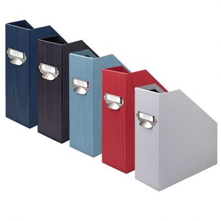 Suport vertical din carton pentru cataloage, ROSSLER SOHO